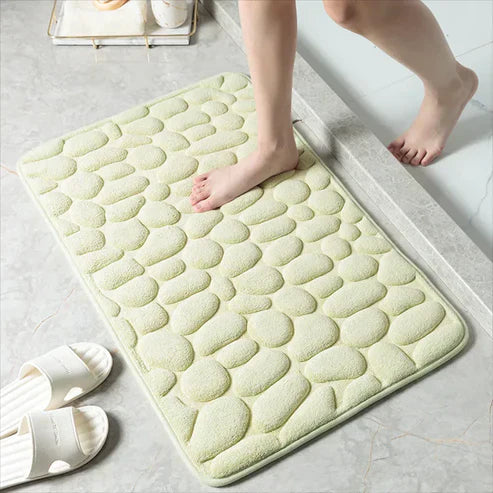 BADMAT | ABSORBEREND | ANTISLIP | LICHTBLAUW