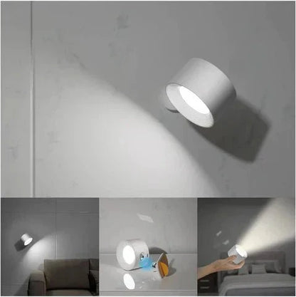 MAGNETISCHE WANDLAMP | 360° GRADEN | DRAADLOOS