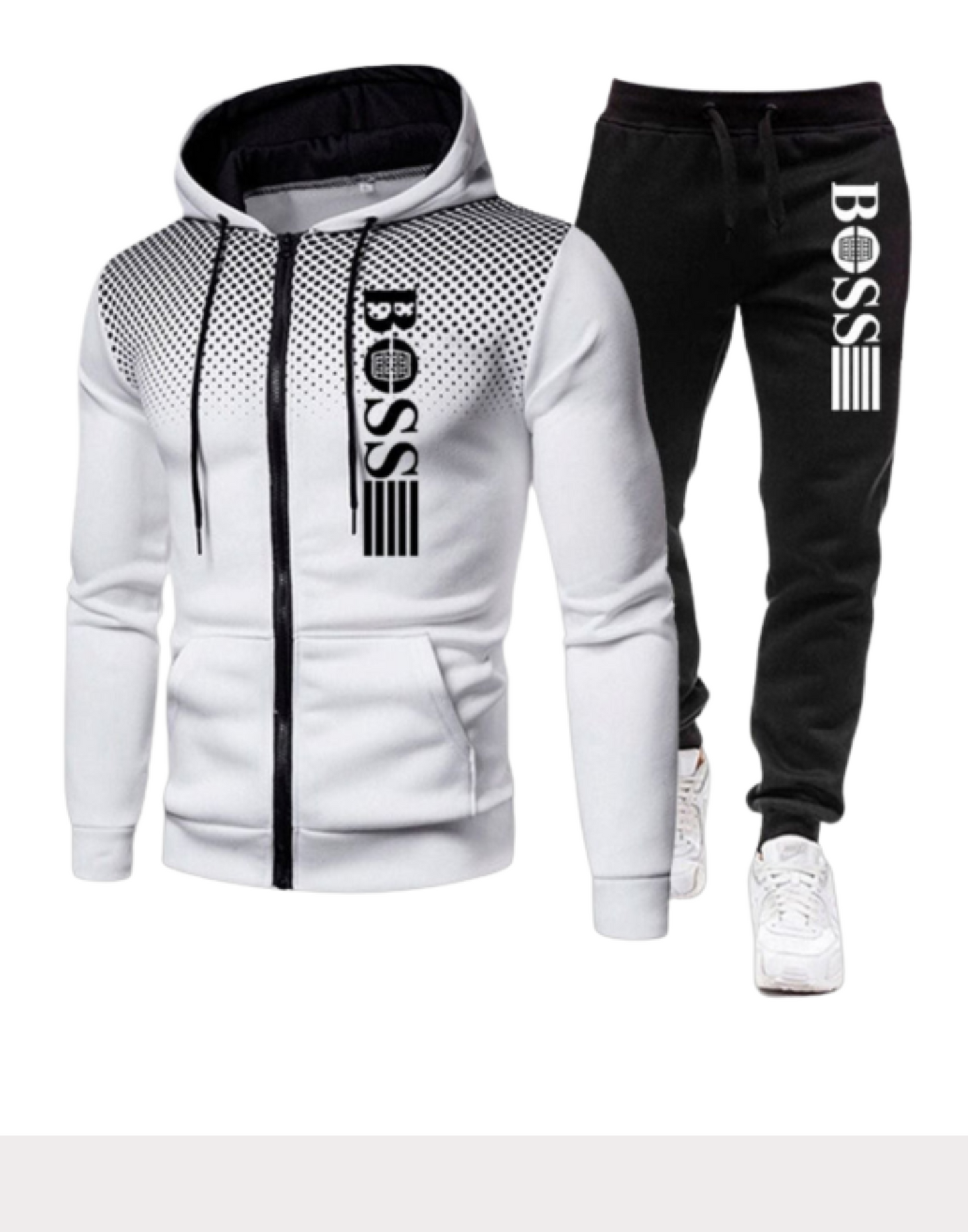 BOSS TRAININGSPAK | ZWART-ROOD